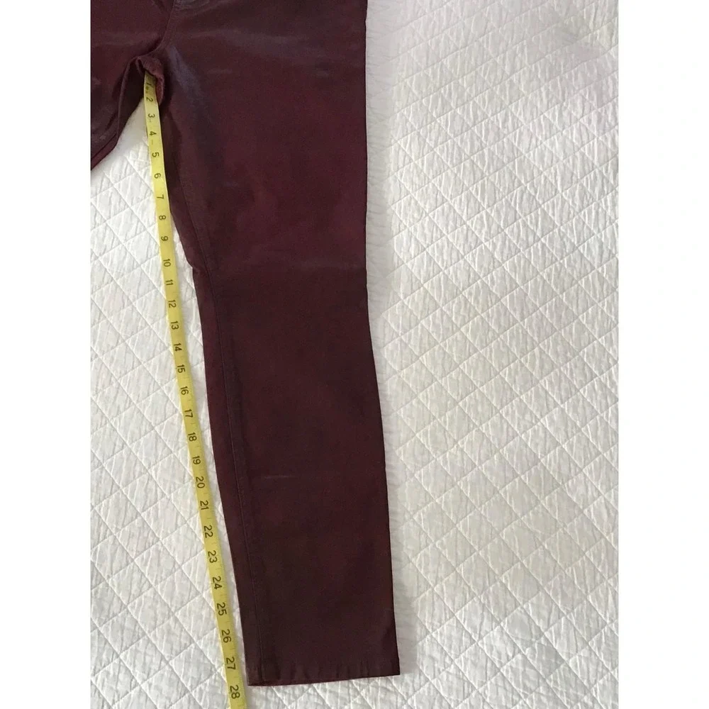 Level 99 Mid Rise Coated Skinny Jeans Forever‎ 32/14 NWT Glam Bikercore Punk NWT